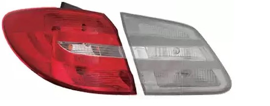 Achterlicht VAN WEZEL 3054931 VAN WEZEL 3054931: Achterlichten Mercedes B-Klasse 2012
