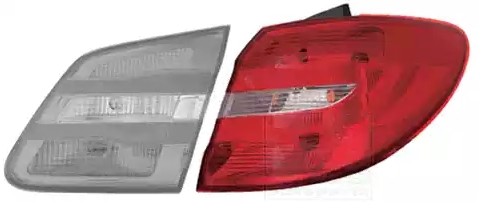 Bakljus VAN WEZEL 3054932 VAN WEZEL 3054932 Baklyktor MERCEDES-BENZ B-klass 2024