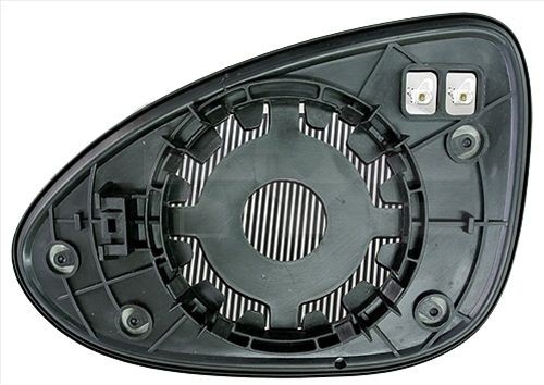 TYC Spejlglas, udvendig spejl 306-0023-1 Glas til sidespejl TYC KALOS 306-0023-1 billig