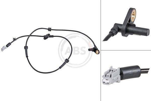 A.B.S. ABS-givare 30729 Byta ABS-givare NISSAN ALMERA pris A.B.S. 30729