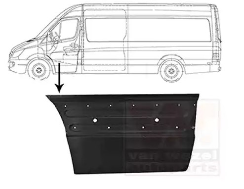 VAN WEZEL Tür, Karosserie 3077171 VAN WEZEL 3077171 Tür, Karosserie