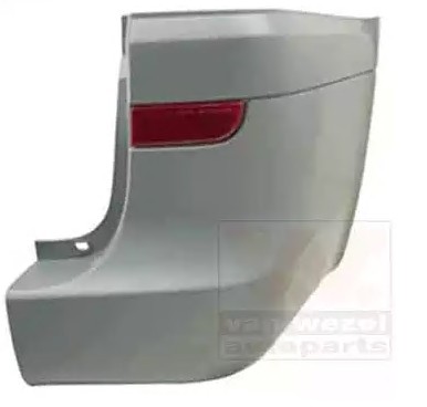 VAN WEZEL Zadný nárazník 3080536 VAN WEZEL 3080536 Nárazník Mercedes Heckflosse W111 cena