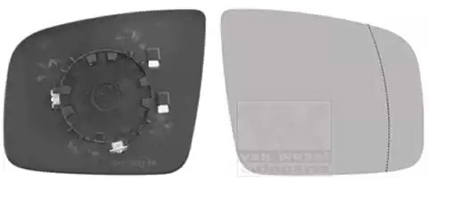 Spiegelglas, buitenspiegel VAN WEZEL 3081832 VAN WEZEL 3081832 Buitenspiegelglas rechts en links Mercedes-Benz VIANO 2012