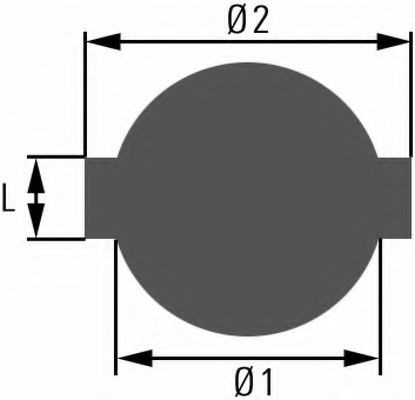 HELLA Τάπα, ρεζερβουάρ καυσίμων 8XY 005 587-001 8XY 005 587-001 HELLA Τάπα ρεζερβουάρ καυσίμων Honda φθηνά