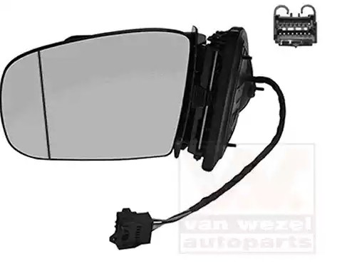 VAN WEZEL Sidespejl 3086855 VAN WEZEL 3086855 Sidespejl