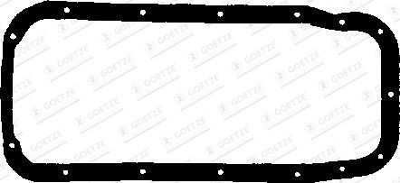 GOETZE Φλάντζα, λεκάνη λαδιού 31-026175-00 Φλάντζα λεκάνη λαδιού GOETZE Chevrolet EPICA 31-026175-00