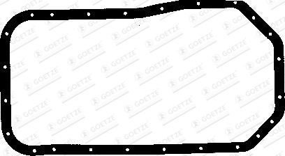 GOETZE Φλάντζα, λεκάνη λαδιού 31-030617-00 Φλάντζα κάρτερ GOETZE KIA 31-030617-00