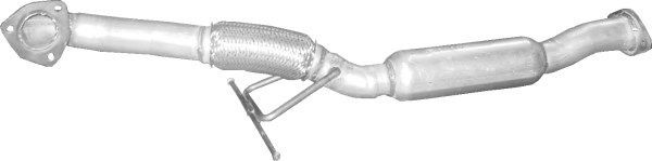 POLMO Izplūdes gāzu priekšslāpētājs 31.267 POLMO 31.267 Izplūdes gāzu priekšslāpētājs Volvo C30 533 cena