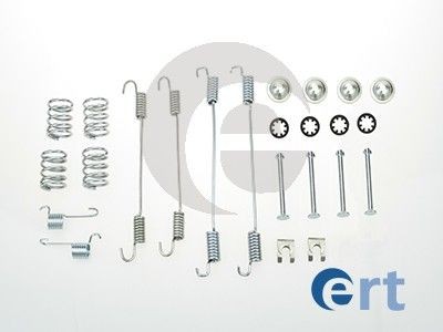 ERT Kit de acessórios, maxilas do travão 310096 Kit de acessórios maxilas do travão NISSAN ERT 310096