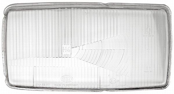 HELLA Κρύσταλλο προβολέα, προβολείς 9ES 118 402-001 Κρύσταλλο φανού HELLA Audi A1 9ES 118 402-001