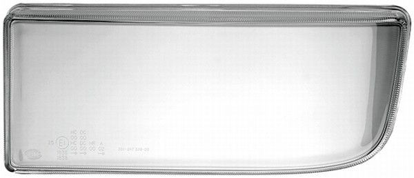 HELLA Κρύσταλλο προβολέα, προβολείς 9ES 247 753-001 9ES 247 753-001 Κρύσταλλα φαναριών HELLA AUDI A1