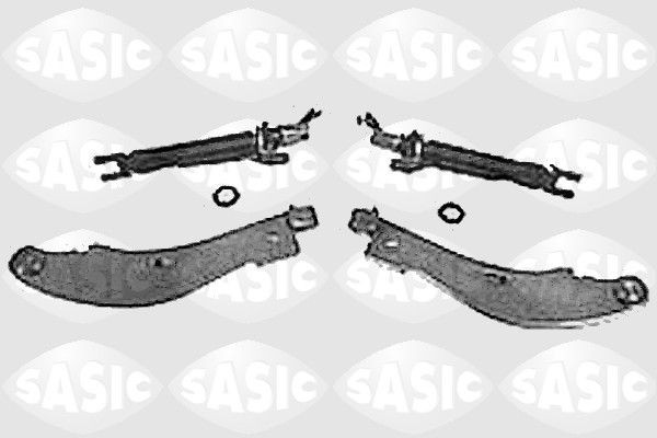 SASIC Kit d'accessoires, mâchoire de frein 3104534 Kit d'accessoires mâchoires de frein SASIC TESLA 3104534