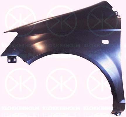 Wing fender KLOKKERHOLM 3127314 KLOKKERHOLM 3127314 2001 HYUNDAI GETZ wing replacement