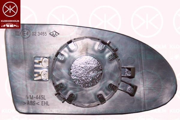 KLOKKERHOLM Peililasi, ulkopeili 31501064 31501064 KLOKKERHOLM Sivupeilin lasi HYUNDAI IONIQ