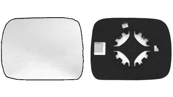 Vidro de espelho, espelho retrovisor exterior IPARLUX 31526611 IPARLUX 31526611 Vidro de espelho retrovisor exterior dianteiro esquerdo direito Ford MAVERICK 2016