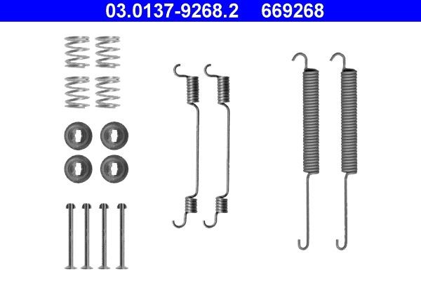 ATE Kit d'accessoires, mâchoire de frein 03.0137-9268.2 ATE 03.0137-9268.2 Kit d'accessoires frein de stationnement Nissan Terrano 2 pas cher