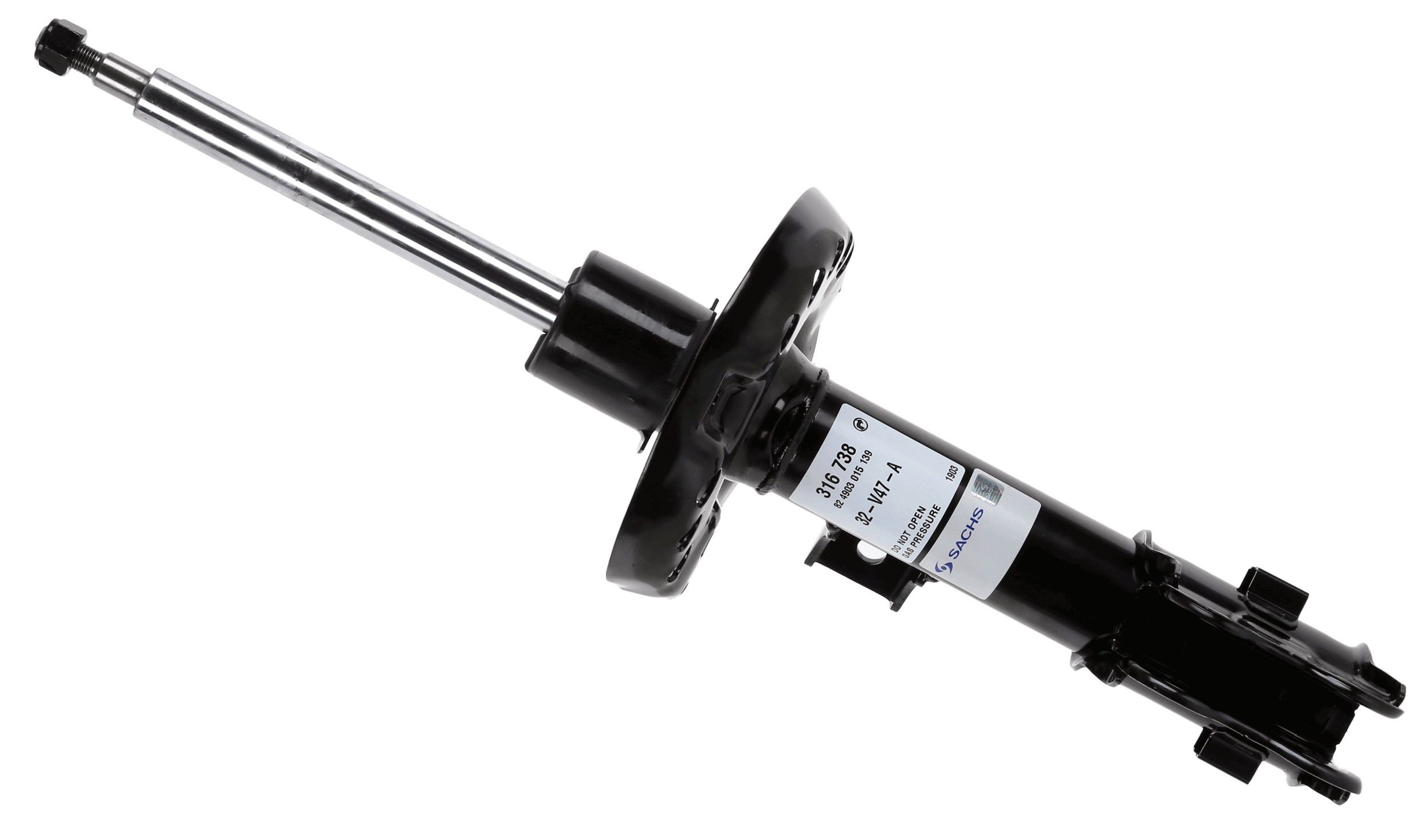 SACHS Schokdemper 316 738 Schokbreker SACHS OPTIMA 316 738 goedkoop