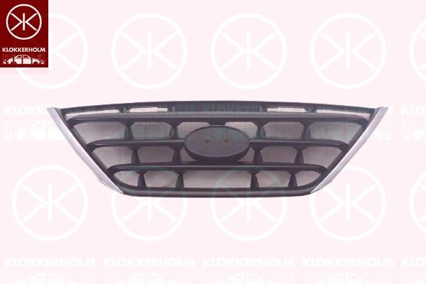 KLOKKERHOLM Radiator grill 3164991 Sportgrille KLOKKERHOLM i40 3164991 goedkoop