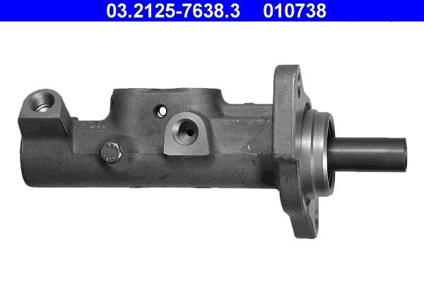 Maître-cylindre de frein ATE 03.2125-7638.3 ATE 03.2125-7638.3 Cylindre de frein principal VOLVO S60 2020