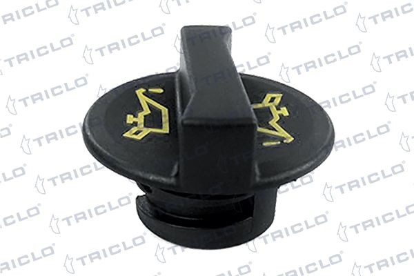 TRICLO Låg, oliepåfyldningsstuds 318898 318898 Oliepåfyldningshætte TOYOTA AYGO TRICLO