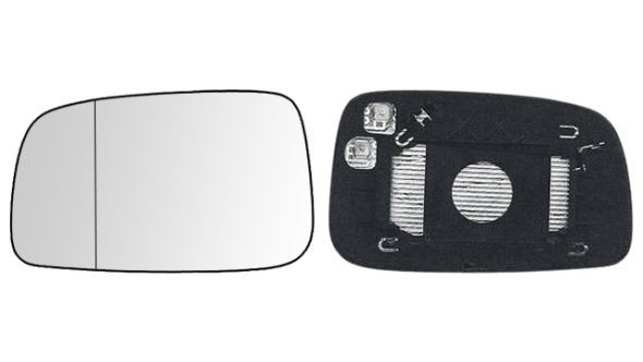 IPARLUX Mirror Glass, outside mirror 31900641 Toyota AURIS IPARLUX glass for wing mirror 31900641