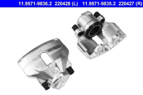 ATE Jarrusatula 11.9571-9836.2 11.9571-9836.2 ATE Jarrusatula Audi A3 hinta