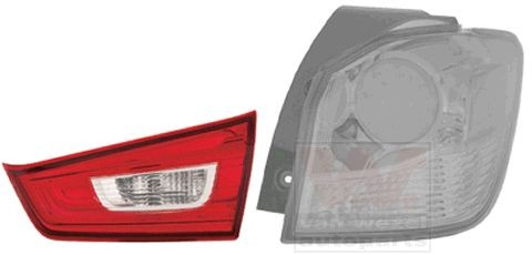 Rear light VAN WEZEL 3201934 VAN WEZEL 3201934 2023 MITSUBISHI ASX rear lights replacement