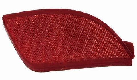 Reflektor ABAKUS 321-2906R-UQ ABAKUS 321-2906R-UQ Tagumine helkur Hyundai i10 2008