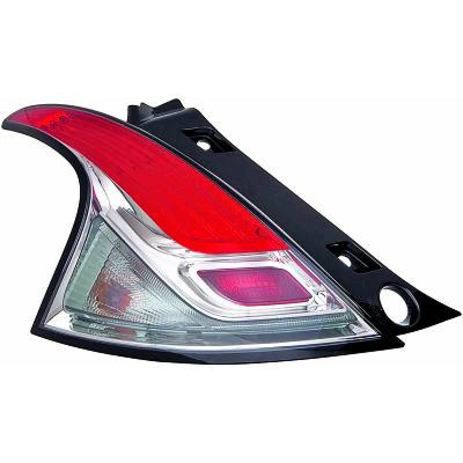 DIEDERICHS Baklykt 3214090 DIEDERICHS 3214090 Baklykter Delta II (836) pris