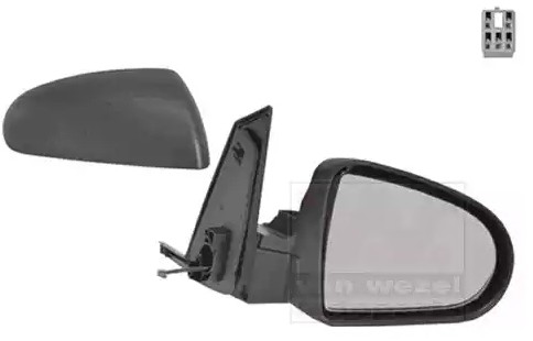 Vonkajżie spätné zrkadlo VAN WEZEL 3235808 VAN WEZEL 3235808: Spätné zrkadlo Mitsubishi COLT 2006