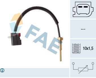 FAE Sensore, Temperatura refrigerante 32428 FAE 32428 Bulbo temperatura motore Transit Mk5 Camion pianale/Telaio (V184, V185) prezzo
