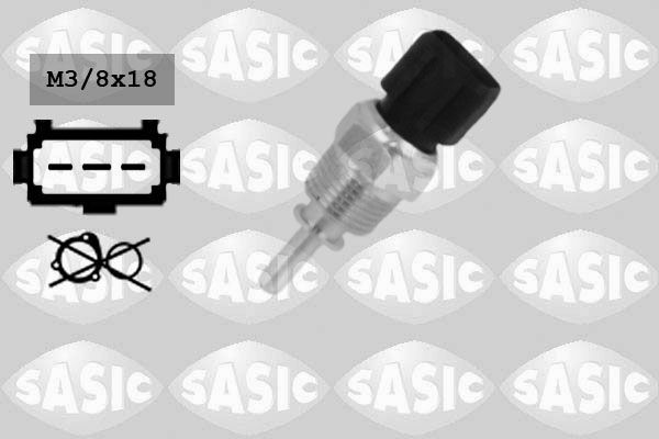 SASIC Sensor, kylmedietemperatur 3256024 3256024 SASIC temperaturgivare Mercedes SLK