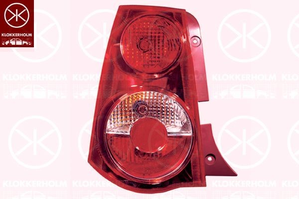 KLOKKERHOLM Achterlicht 32650713 32650713 Achterlamp KIA CARENS KLOKKERHOLM