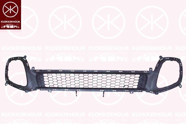 KLOKKERHOLM Ventilatiegrille, bumper 3266911 Kia SHUMA Sportgrille KLOKKERHOLM 3266911