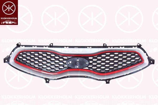 KLOKKERHOLM Radiatorgitter 3266991 Front grill KLOKKERHOLM SHUMA 3266991 billige