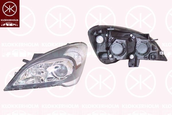 KLOKKERHOLM Koplamp 32670146 Kia STINGER Koplamp KLOKKERHOLM 32670146