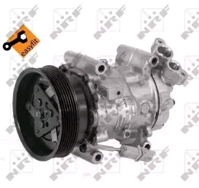 NRF Kompresor klimatizácie 32744 Klimatizácia Nissan Juke f15: Kompresor klimatizácie NRF 32744