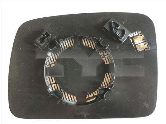Spejlglas, udvendig spejl TYC 329-0025-1 TYC 329-0025-1 Spejlglas LAND ROVER RANGE ROVER 2004