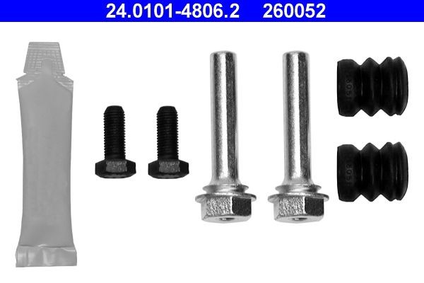 ATE Geleidehulzenset, remklauw 24.0101-4806.2 Mazda 6 Revisieset remklauw ATE 24.0101-4806.2