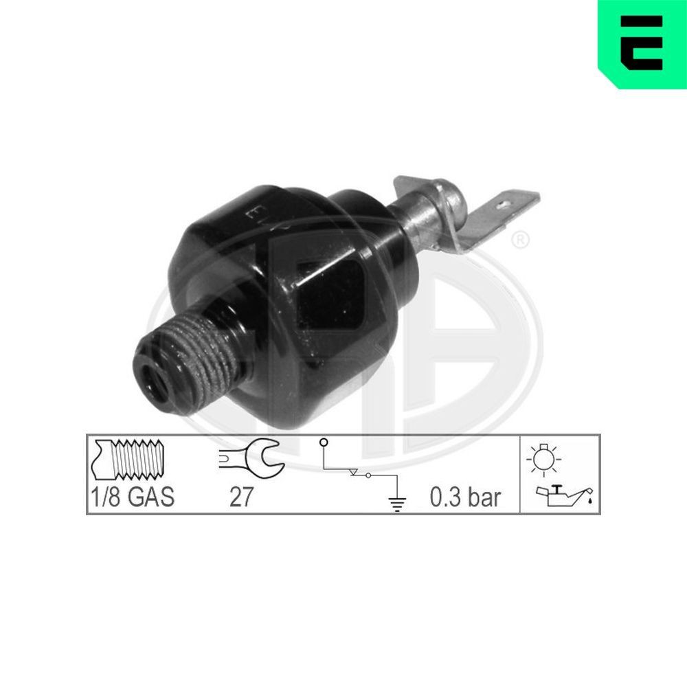 ERA Eļļas spiediena devējs 330009 ERA 330009 Eļļas spiediena devējs HYUNDAI COUPE orģinālās