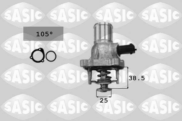 SASIC Termostat, kølemiddel 3306054 Motor termostat SASIC Subaru IMPREZA 3306054