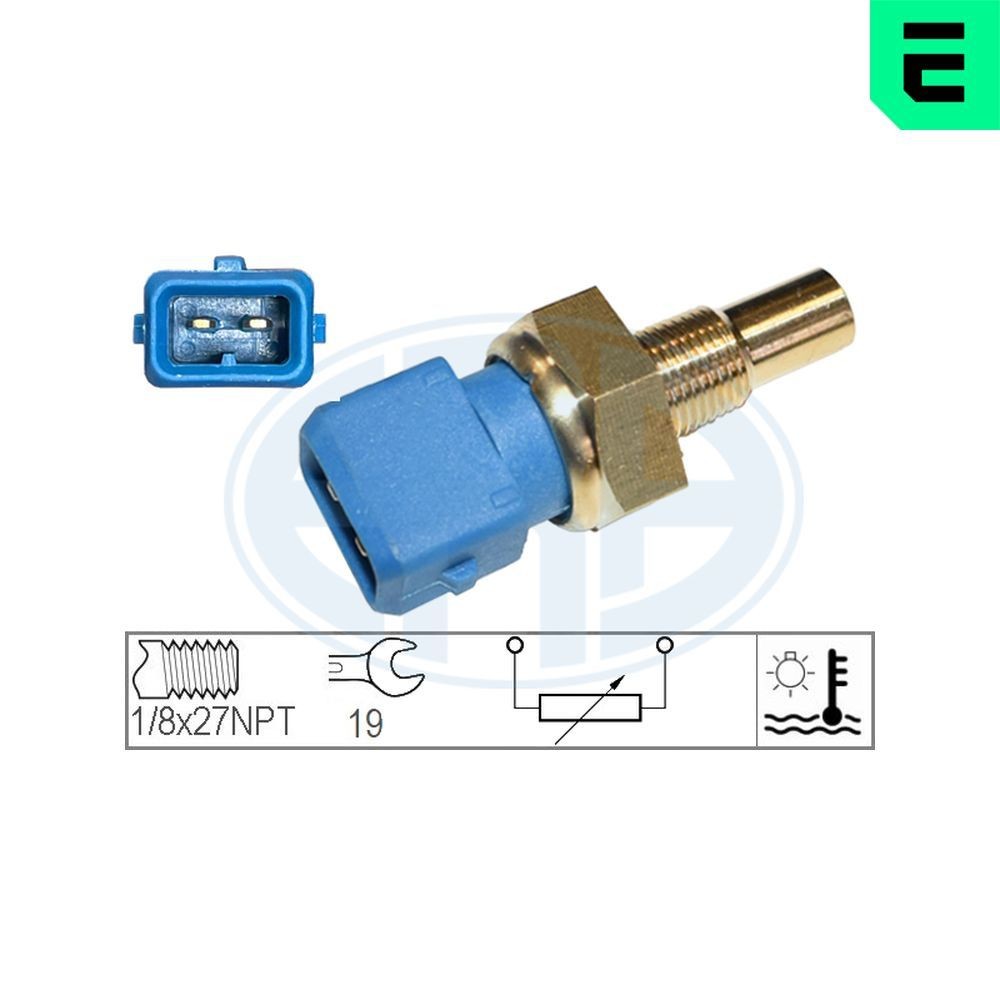 ERA Sensor, temperatura do líquido de refrigeração 330612 330612 Sensor da temperatura do líquido de refrigeração ERA FORD KA