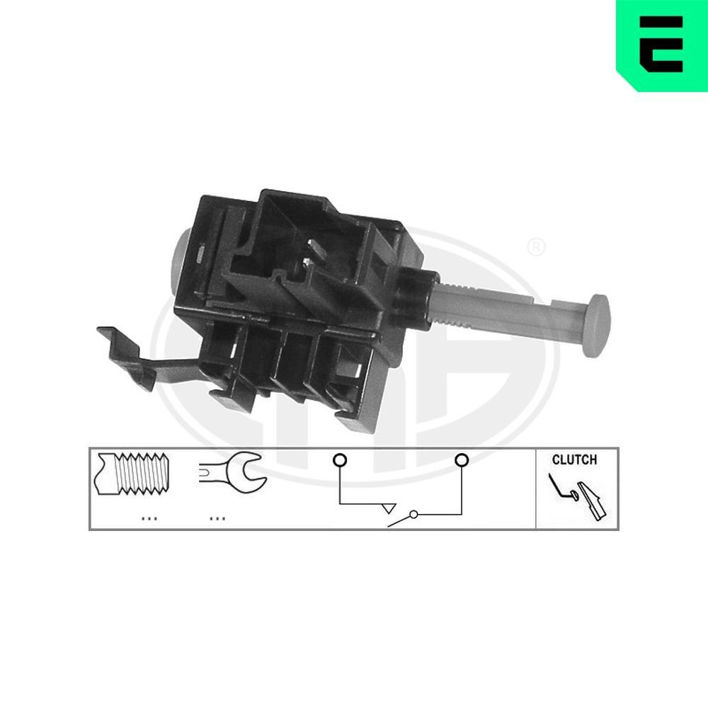 ERA Kupplungsschalter (GRA) 330733 330733 Kupplungspedalschalter NISSAN QASHQAI ERA kaufen