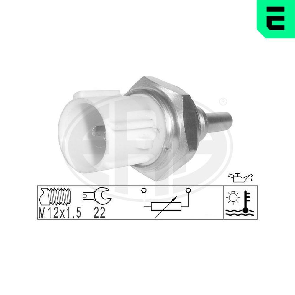ERA Sensor, temperatura do líquido de refrigeração 330803 ERA 330803 originais Sensor da temperatura do líquido de refrigeração Honda Civic V Coupe custo
