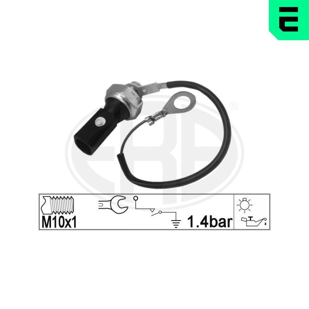 ERA Διακόπτης πίεσης λαδιού 330828 Βαλβίδα λαδιού SKODA ERA 330828