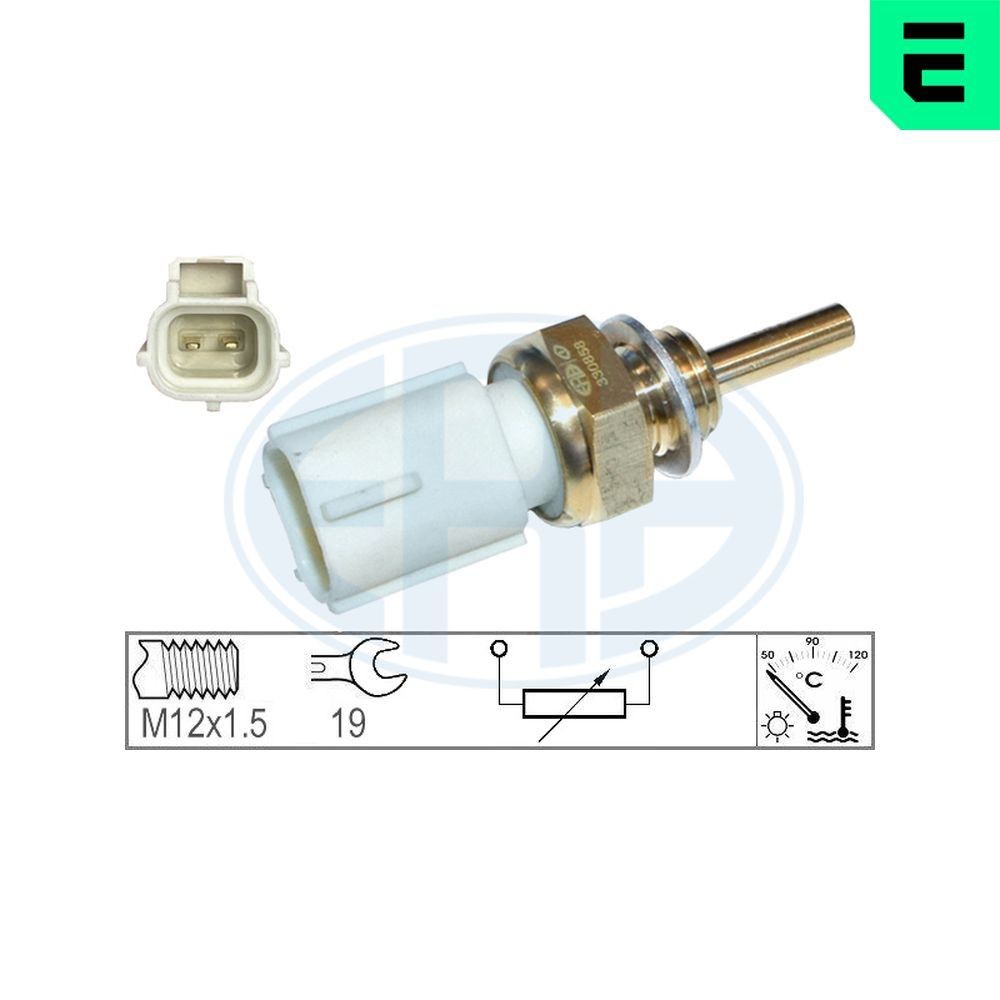 ERA Sensor, kylmedietemperatur 330858 ERA 330858 Kylvätsketemperatur sensor VOLVO S60 III (224)