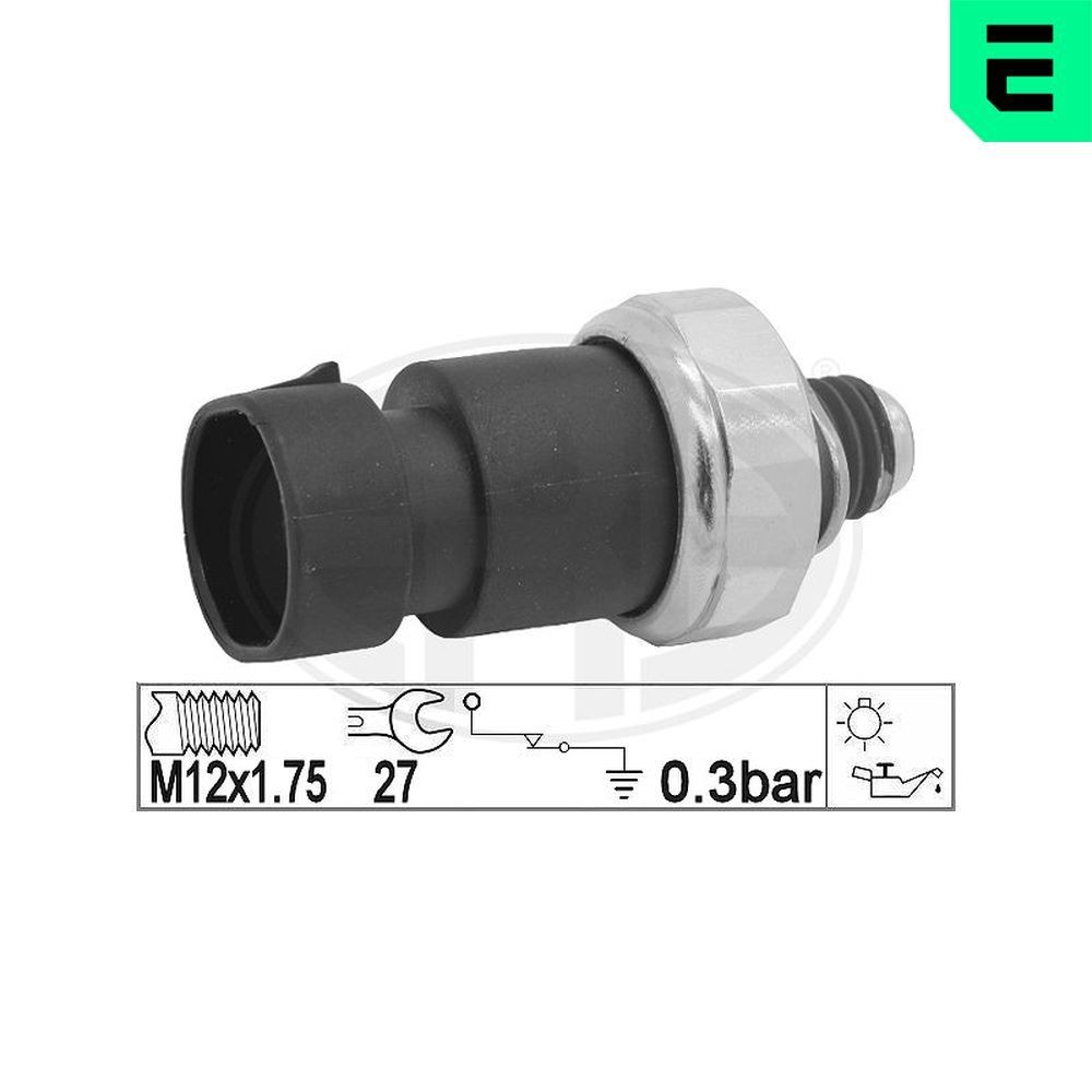 ERA Eļļas spiediena devējs 330952 ERA 330952 Eļļas spiediena slēdzis Opel Vectra B Universālis cena