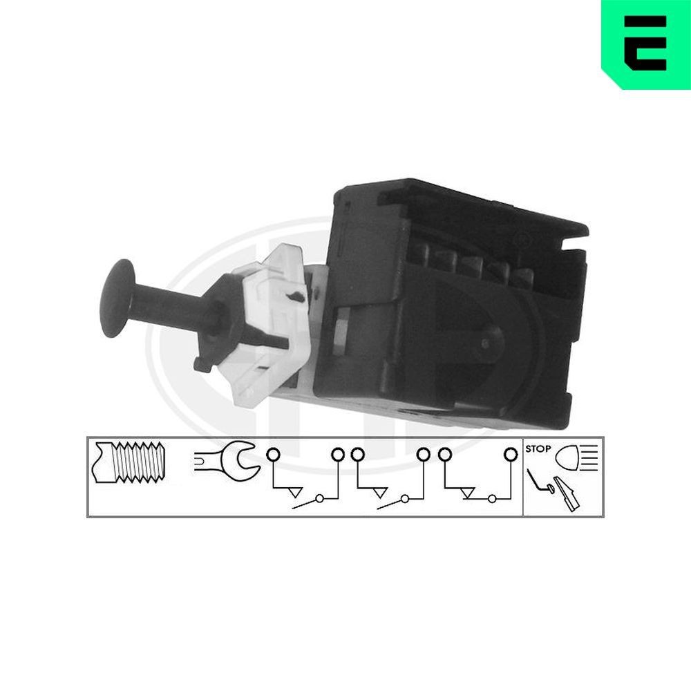 ERA Διακόπτης των φώτων φρένων 330968 ERA 330968 Διακόπτης φρένων Jeep Wrangler JK τιμες