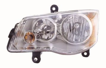 ABAKUS Forlygte 333-1185R-AS ABAKUS 333-1185R-AS Chrysler Grand Voyager RT Fjernlyslygter pris