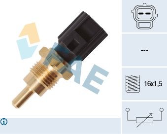 FAE Sensor, motortemperatur 33311 Kjølevæsketemperatursensor FAE EDGE 33311 billige